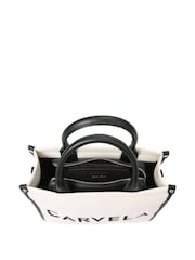 Carvela Sorrento Stripe Nude Shopper Bag - Image 3 of 5