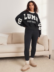 Bath & Body Works Black Columbus Lounge Set - Image 2 of 6