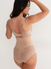 Pour Moi Nude Effortless Shapewear Tummy Control High Waist Briefs - Image 2 of 4