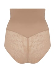 Pour Moi Nude Effortless Shapewear Tummy Control High Waist Briefs - Image 4 of 4