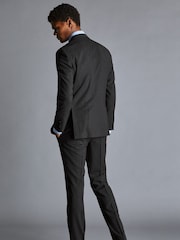 Charles Tyrwhitt Grey Slim Fit Ultimate Performance Trousers - Image 4 of 4