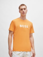 BOSS Orange Large Chest 100% Cotton T-Shirt - Image 1 of 3