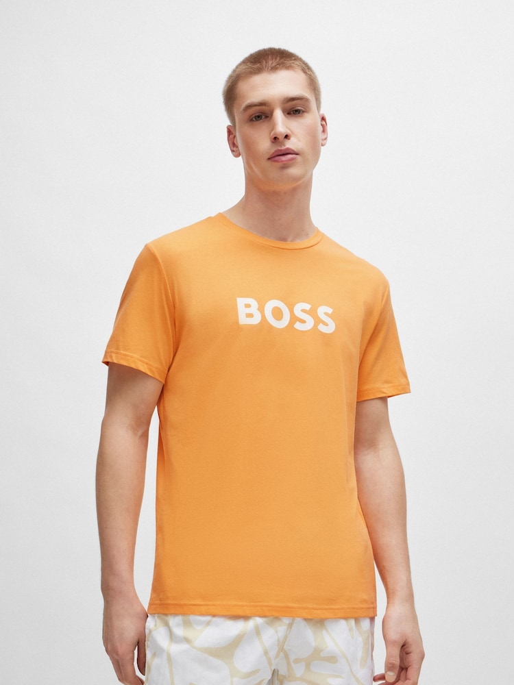 BOSS Orange Large Chest 100% Cotton T-Shirt - Image 1 of 3