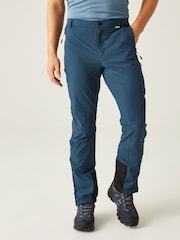 Azul - Regatta Mountain Trousers - Imagen 3 de 7