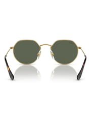 Ray-Ban Junior Gold Tone Jack Rj9565S Irregular Sunglasses - Image 3 of 5