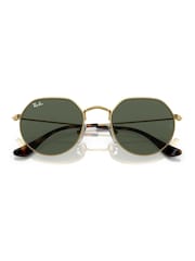 Ray-Ban Junior Gold Tone Jack Rj9565S Irregular Sunglasses - Image 4 of 5