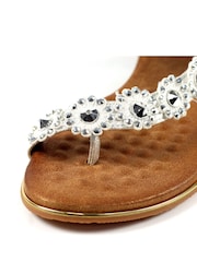 Lunar Charlotte II Floral Gemstone Sandals - Image 8 of 8