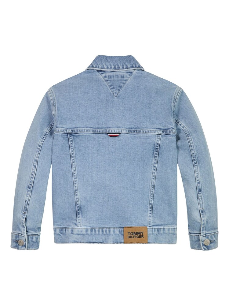 Tommy Hilfiger Blue Oversized Trucker Denim Jacket - Image 2 of 2