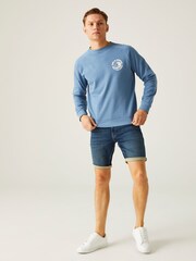 Regatta Blue Nithsdale Sweater - Image 1 of 9