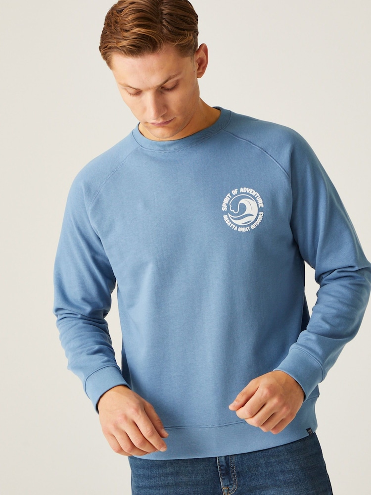 Regatta Blue Nithsdale Sweater - Image 2 of 9