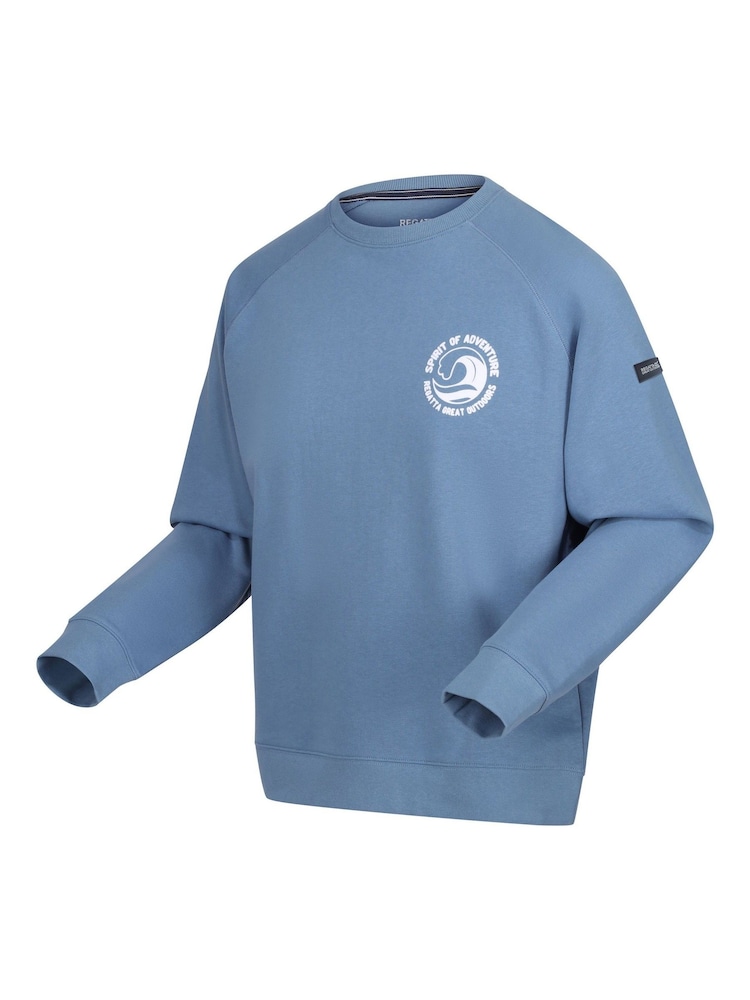Regatta Blue Nithsdale Sweater - Image 9 of 9 Regatta Blue Nithsdale Sweater - Image 9 of 9