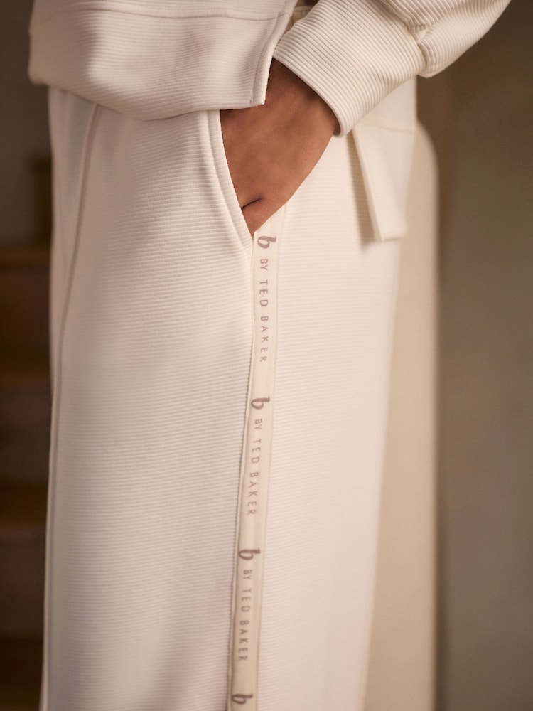 Crème - Jogging B by Ted Baker large côtelé - Image 4 of 8
