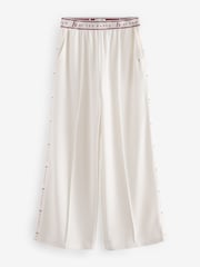 B by Ted Baker Ribbed Wide Leg Joggers - Image 5 of 8