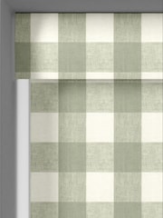 Sophie Allport Green Gingham Made to Measure Roller Blinds - Image 5 of 6