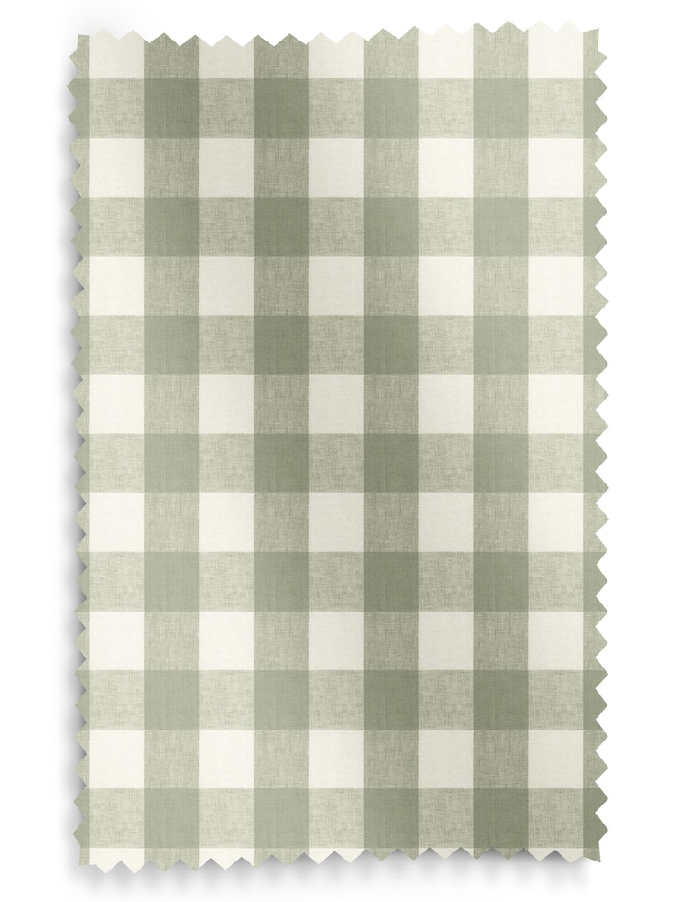 Sophie Allport Green Gingham Made to Measure Roller Blinds - Image 6 of 6