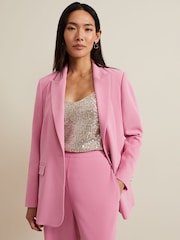 Phase Eight Pink Elandra Tux Blazer - Image 1 of 6