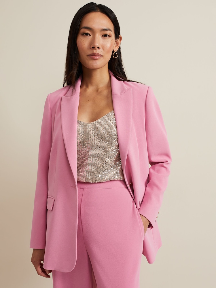 Phase Eight Pink Elandra Tux Blazer - Image 1 of 6
