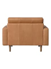 Halo Tan Brown Caufield Leather Chair - Image 2 of 10
