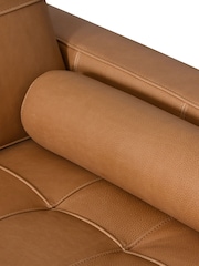 Halo Tan Brown Caufield Leather Chair - Image 5 of 10