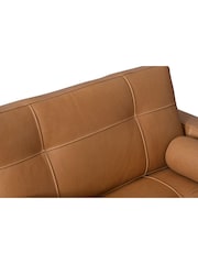 Halo Tan Brown Caufield Leather Chair - Image 6 of 10
