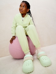 Crocs Green Classic Blitzen IV Slippers - Image 3 of 9