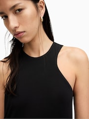 AllSaints Black Kura Dress - Image 2 of 6