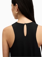 AllSaints Black Kura Dress - Image 3 of 6