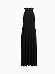 AllSaints Black Kura Dress - Image 6 of 6