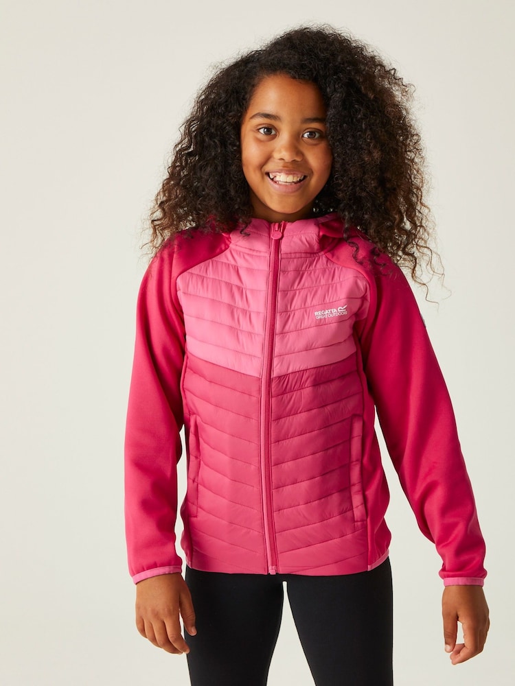Regatta Pink Kielder Hybrid VIII Stretch Hooded Jacket - Image 1 of 7