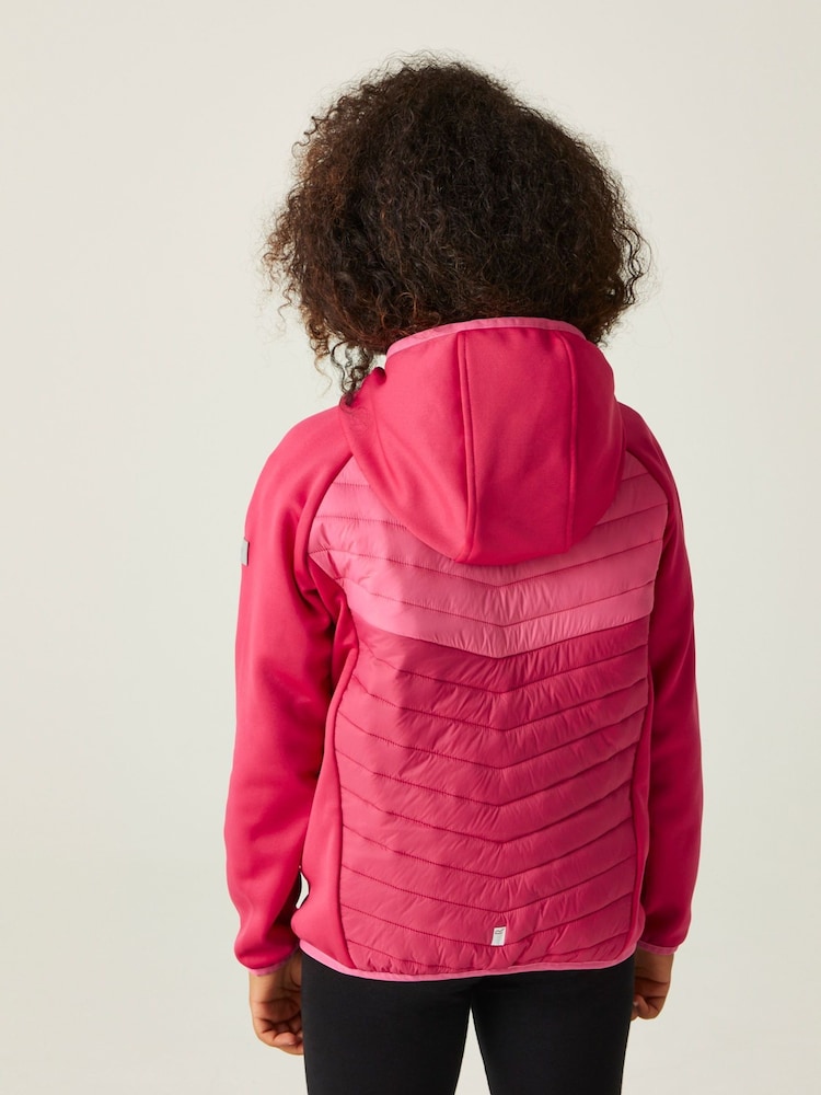 Regatta Pink Kielder Hybrid VIII Stretch Hooded Jacket - Image 2 of 7