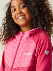Regatta Pink Kielder Hybrid VIII Stretch Hooded Jacket - Image 4 of 7