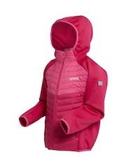 Regatta Pink Kielder Hybrid VIII Stretch Hooded Jacket - Image 7 of 7