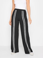 Long Tall Sally широкие брюки в полоску спереди - Изображение 2 из 5