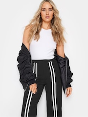 Long Tall Sally широкие брюки в полоску спереди - Изображение 4 из 5