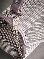 Silver Tabitha Simmons Stella Sparkle Handheld Bag - Image 12 of 18
