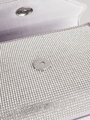 Silver Tabitha Simmons Stella Sparkle Handheld Bag - Image 15 of 18