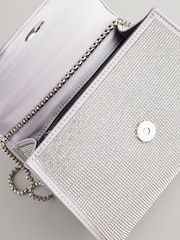 Silver Tabitha Simmons Stella Sparkle Handheld Bag - Image 16 of 18