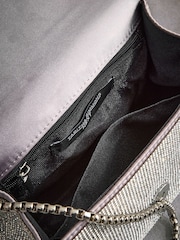 Silver Tabitha Simmons Stella Sparkle Handheld Bag - Image 18 of 18