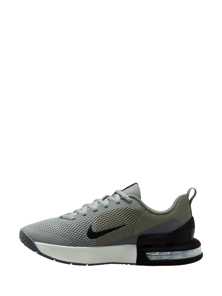 Nike Silver/White Air Max Alpha 6 Trainers - Image 2 of 5