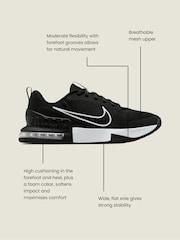 Nike Silver/White Air Max Alpha 6 Trainers - Image 4 of 5