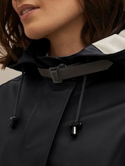 Ilse Jacobsen Loose Fit Waterproof A Shape Raincoat - Image 3 of 9