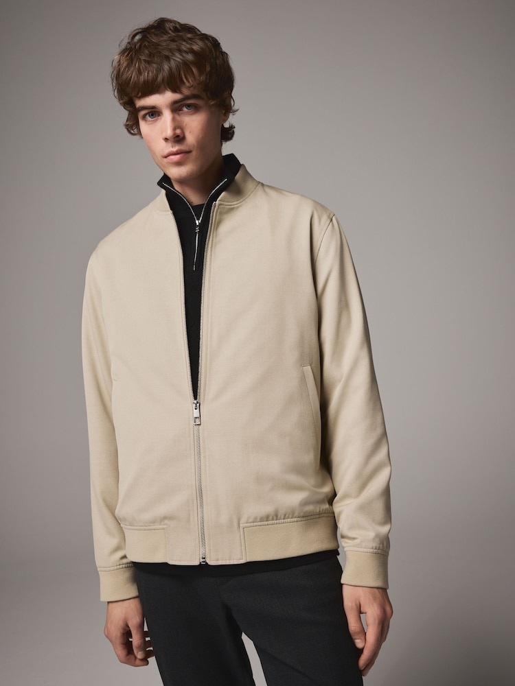 Stone Smart Bomber Jacket - Image 1 of 12