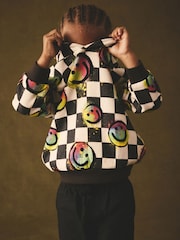 Checkerboard All Over Print Jersey Hoodie (3mths-7yrs) - Image 2 of 7