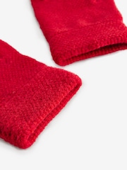 Red Fingerless Gloves - Image 5 of 5