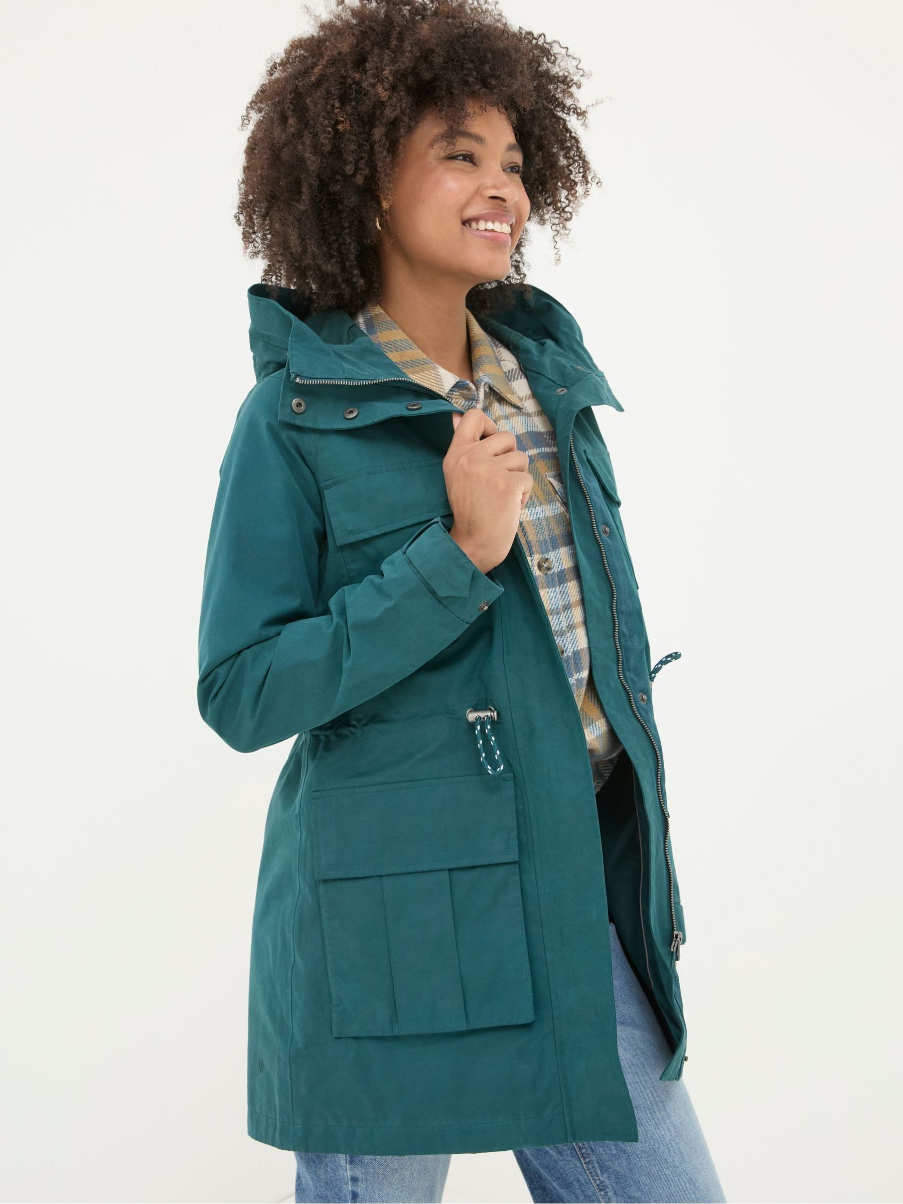 Teal coat next deals
