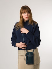 Conkca Bambino Leather Cross-Body Phone Bag - Image 1 of 9