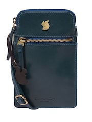 Conkca Bambino Leather Cross-Body Phone Bag - Image 4 of 9