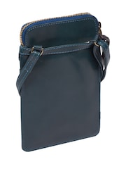 Conkca Bambino Leather Cross-Body Phone Bag - Image 5 of 9