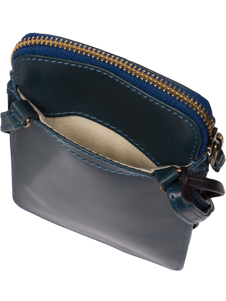 Conkca Bambino Leather Cross-Body Phone Bag - Image 8 of 9