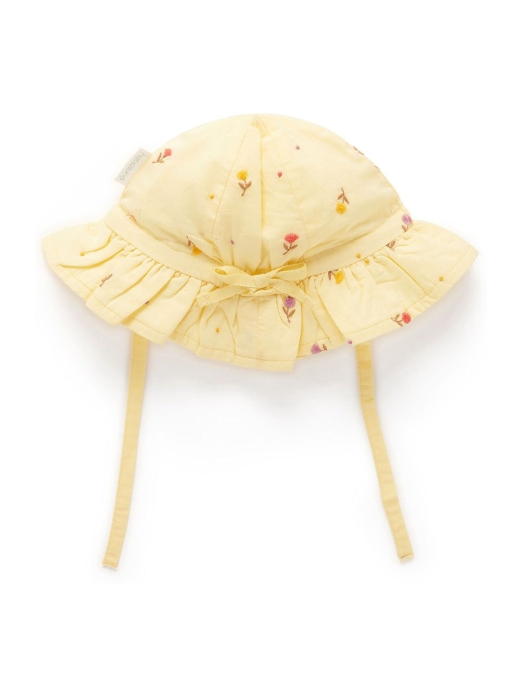 Purebaby Gingham Hat - Image 1 of 4